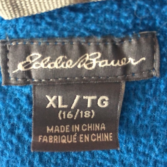 Eddie Bauer Slim-Fit Zip Fleece Jacket - Picture 6 of 6